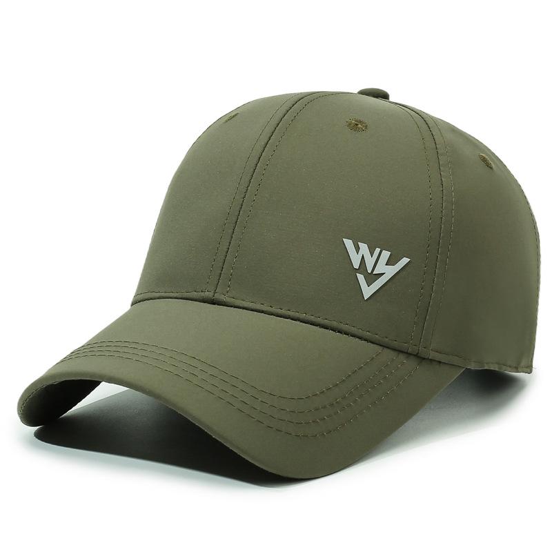 Sunscreen Cap Unisex Outdoor Quick-Dry Baseball Cap Letter Sun Hat