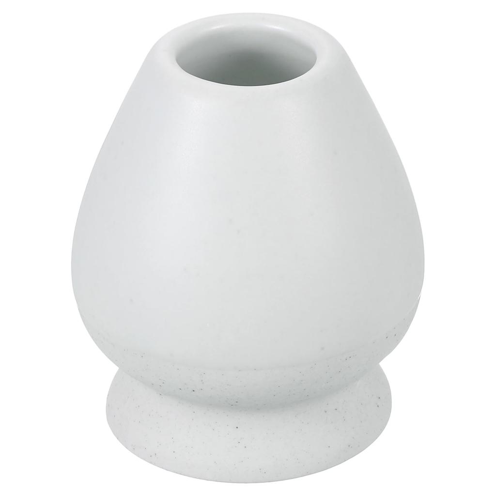 uxcell Ceramic Chasen Stand, 66mm, Matcha Whip Holder, Tea Utensil Set, Traditional Matcha Whip Stand, Tea Utensils, Tea Set Supplies, White