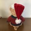 [USED] Teddy Bear Santa Plush Toy