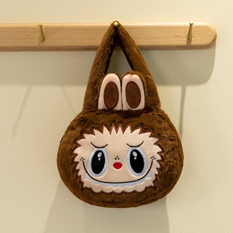 New Rabu Plush Bag Cartoon Cute Handbag Shoulder Bag Crossbody Bag for Children's Girlfriend