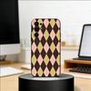 Plaid Background Phone Case For Samsung S25,S24,S21,S22,S23,S30,Ultra,S20,Plus,Fe,Soft Silicone Black Cover