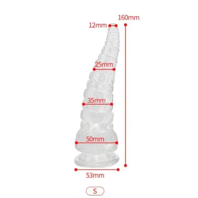 S/M/L False Penis Octopus Feet Penis Monster Tentacles Anal Insertion Female Vaginal Clitoral Stimulator Sexy Male Gay Adult Toy