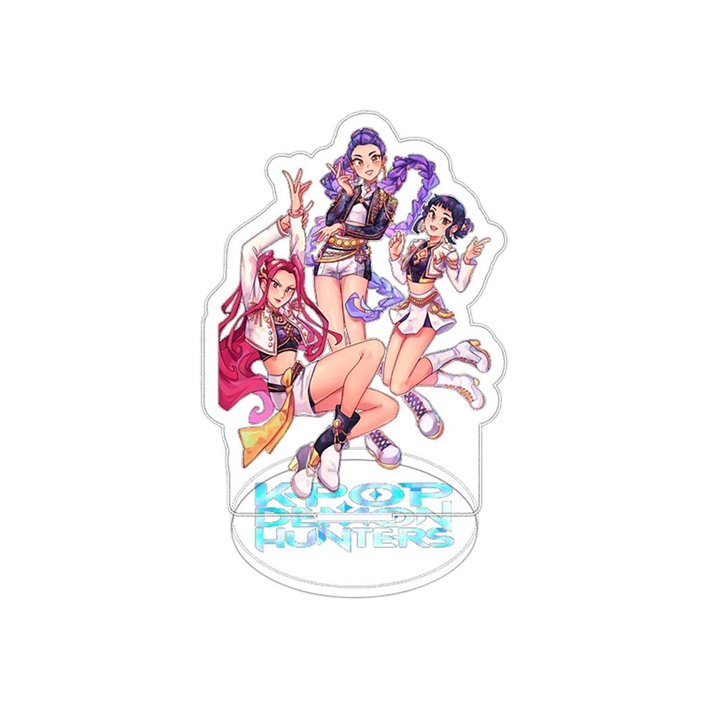 Blue Cat Transparent Double-Sided Acrylic Desktop Ornament