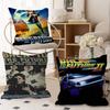 Movie Back To The Future Trilogy Cushion Cover Pillow Cover Decor Pillowcase Printed Cushion Case for Couch