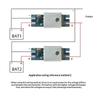 Hohe Stabilität 20A Ideale Diodenmodul DC 4-90V Rückflussverhinderung für Solar-Wind-Hybrid-Stromsystem