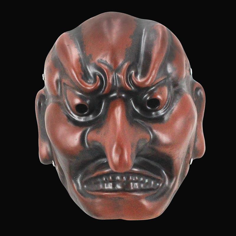 Japanische Hannya Kriegermaske Lustige Harz-Gesichtsmaske für Cosplay-Partys und Festivals