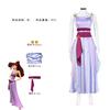 Princess Megara Costume Dress Halloween Cosplay Outfit Women Girls Fancy Party Dress