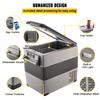 VEVOR Portable Cool Box 55L Car Fridge 220 V Mini Fridge Electric Freezer Box Small Freezer for Car Camping Truck Boat