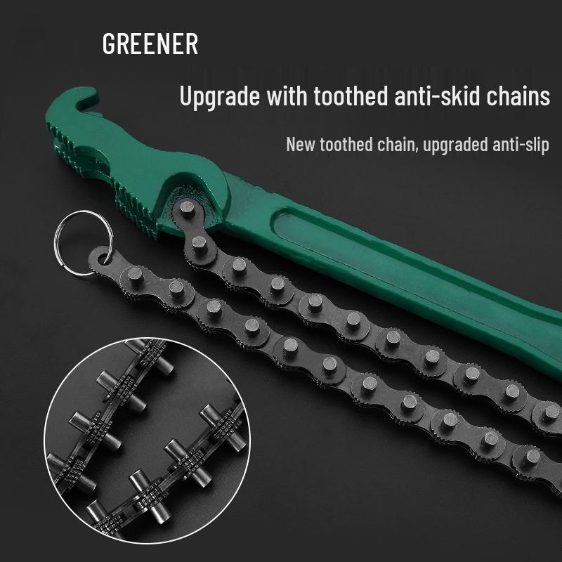 Chain Strap Oil Filter Removal Wrench Tool