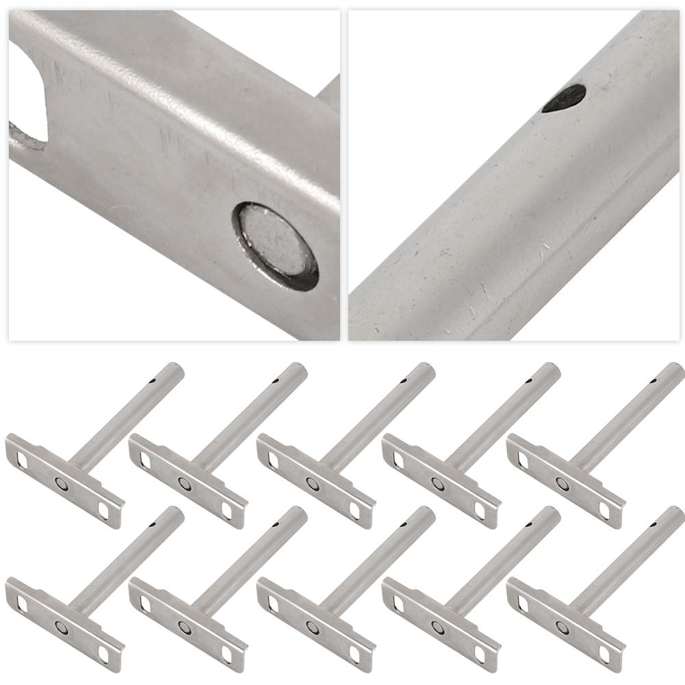 10Pcs Concealed Shelf Support Invisible Bracket Wall Bookshelf Wood Furniture Connector