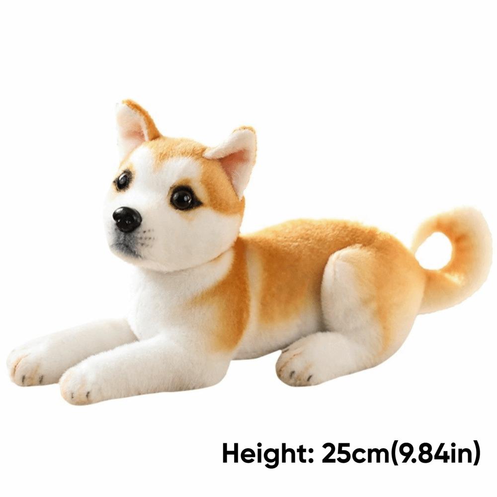Realistic Appearance Simulation Dog Plush Toy Husky Puppy Doll Cute Stuffed Animal Toy  Home Decor