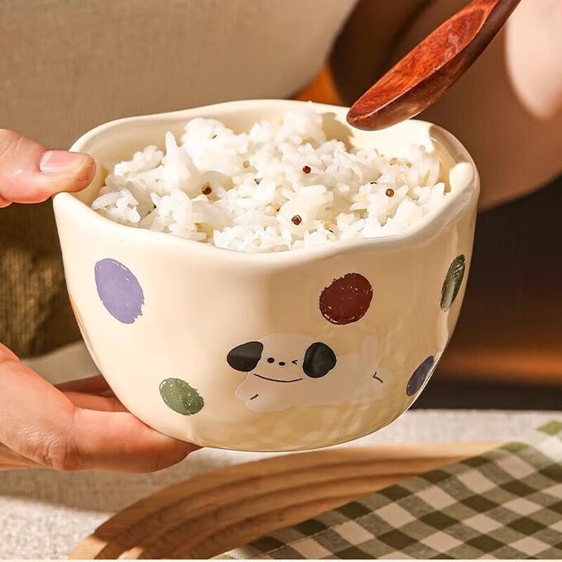 Pelleson Underglaze Cartoon Ceramic Bowl