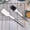 Grill Brush and Scraper Stainless Steel Wire BBQ Grill Brush for Outdoor Safe Cleaner Brush Grill Brush Barbecue Accessories