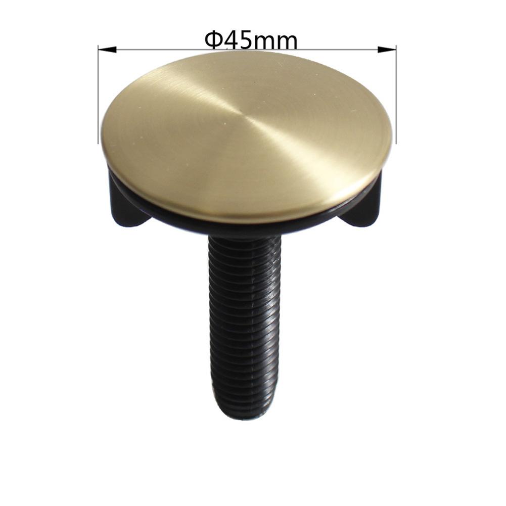 45mm Spülbeckenlochabdeckung Edelstahl Gold Waschbecken Armaturenlochabdeckung Küchenspüle Armaturenlochabdeckung Spülbeckenlochabdeckung Armaturenlochabdeckung