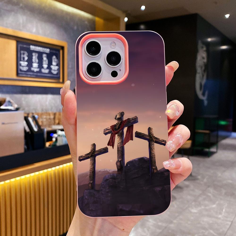 

Semana Santa Jelly Double layer Pink Mobile Phone Case for iPhone 17 16 15 14 13 12 11 Air Pro Max Plus Protective iPhone 16