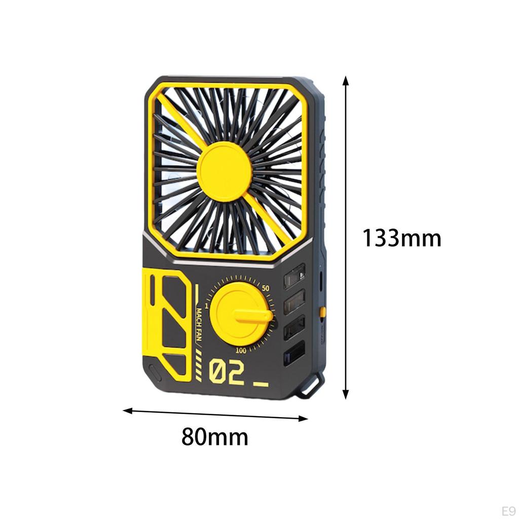 Compact Handheld Fan Portable Cooling Device for Outdoor Activities