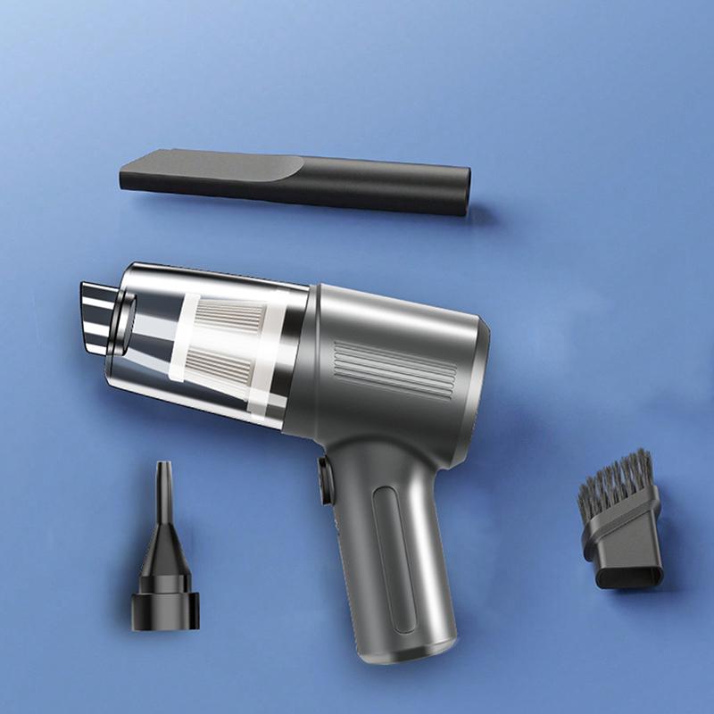 

Беспроводной мини-ручной пылесос для автомобиля, портативный автомобильный пылесос, всасывающий и выдувающий, интегрированный очиститель