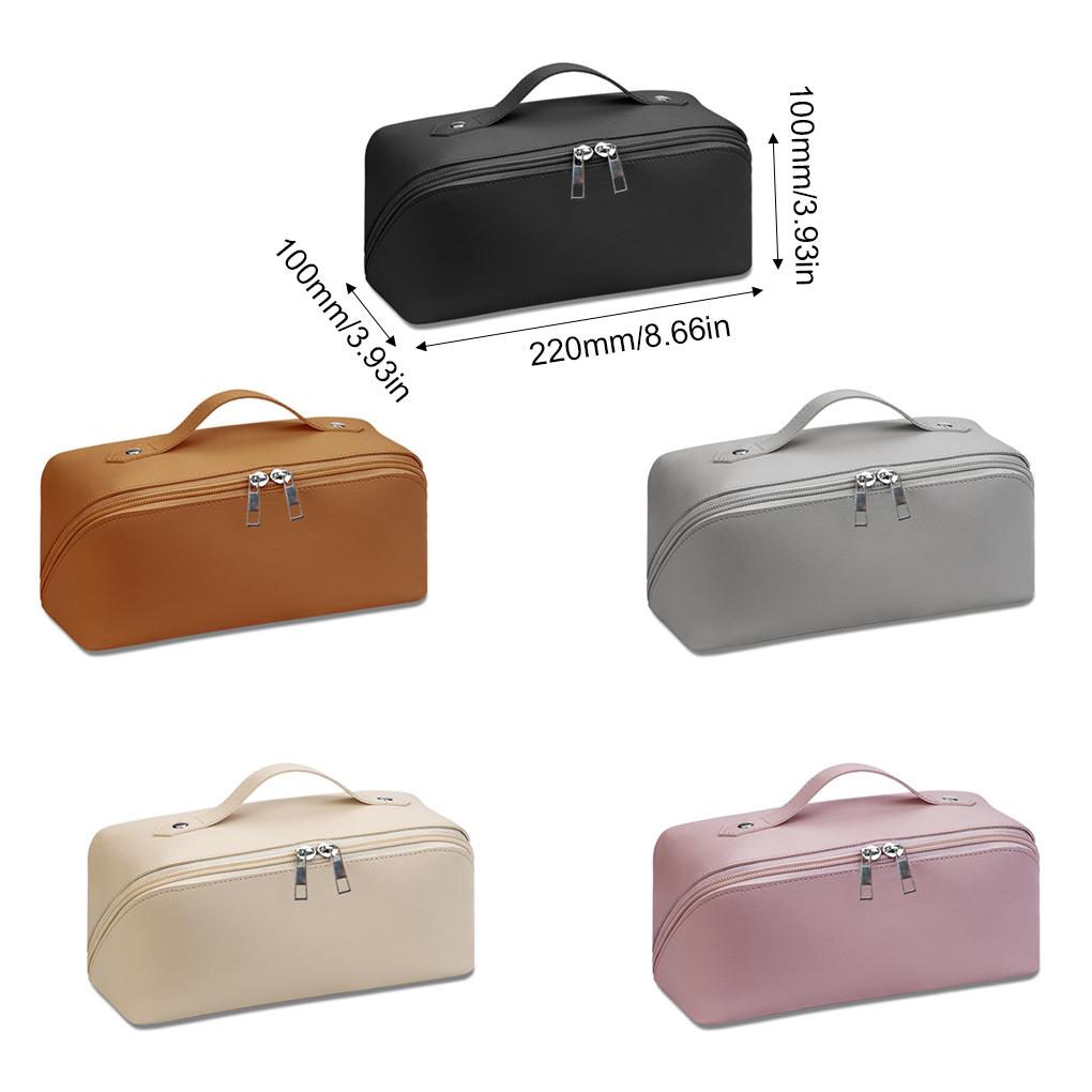 Waterproof Cosmetic Bag With Large Capacity - Traveling Or Daily Makeup Bag Pouch Women Dustproof