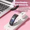 LED Digital Alarm Clock Watch Adjustable Snooze-proof Vibrating Alarm Wristband with Running Pedometer Waterproof Smart Bracelet