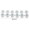 Contenant de Rangement Pratique 6/8 Bandes Bandes de Peinture Vides Pots de Peinture