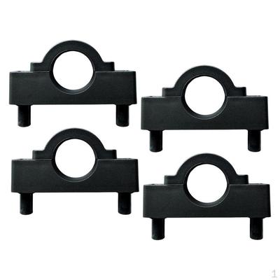 2x Satz mit 2 Nylon Kajak Ausleger Stabilisatorsystem Halterung Klemme Ersatz für Marine