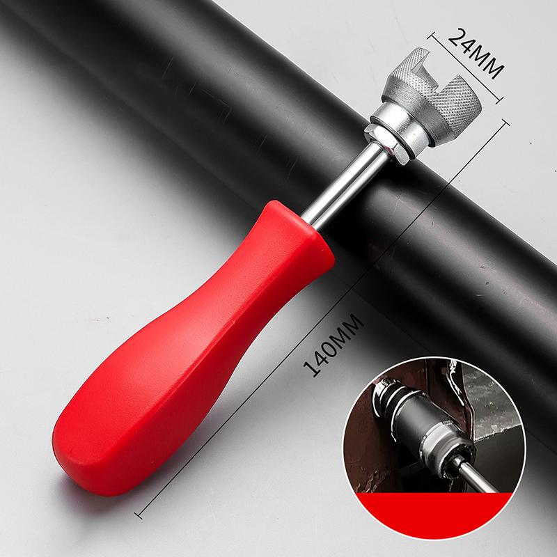 

Premium Car Repair Manual Tool, Spring Shoe Compressor Hold Down Washer for Drum Brake Removal красный