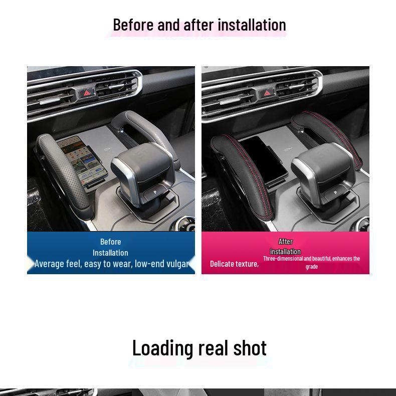 Jetour Traveller and Shan Hai T2 Car Door Handle Protective Leather Covers – Decorative Modification Supplies