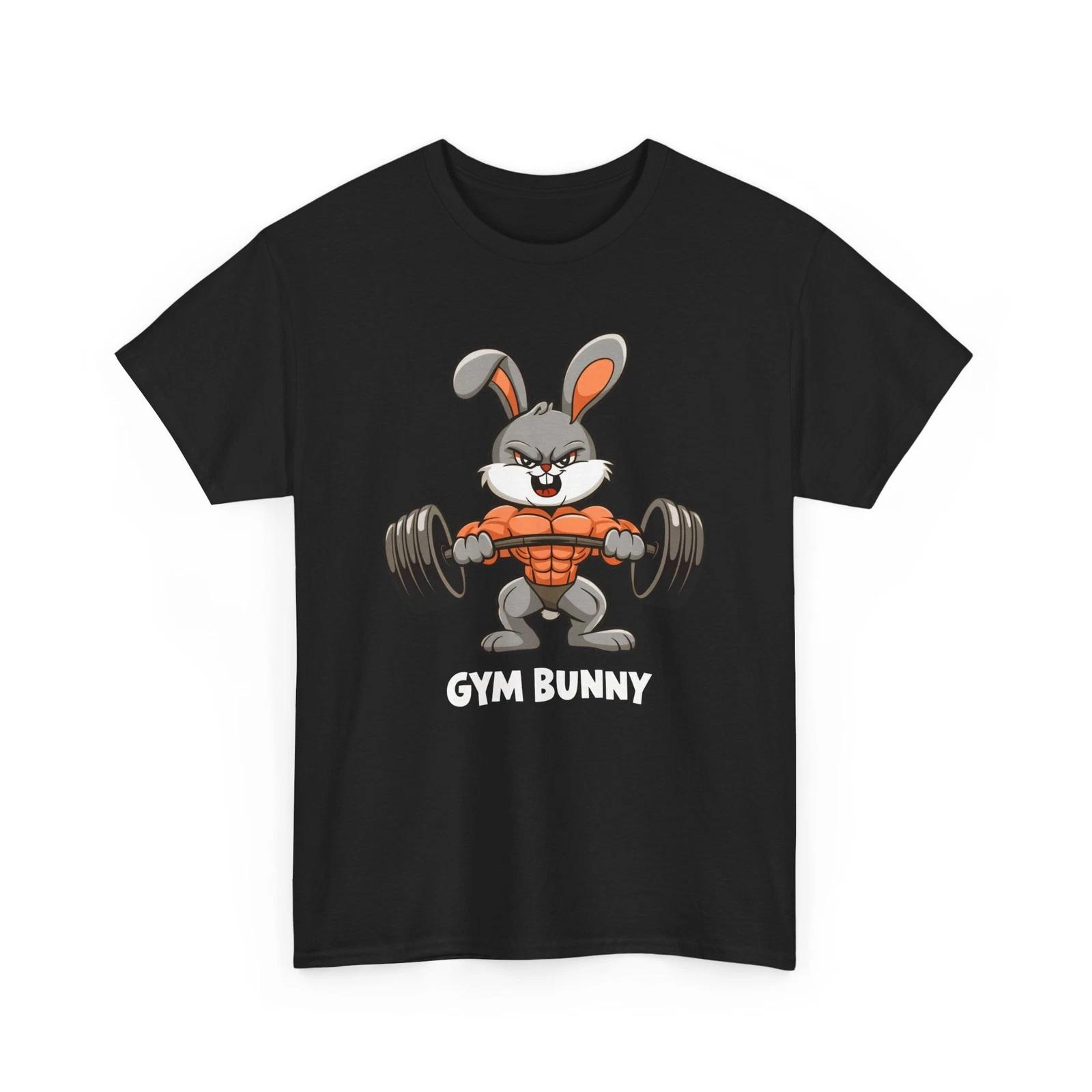 Gym Bunny T-Shirt | Gym Enthusiast Powerlifting Tee | Weightlifting Workout XL