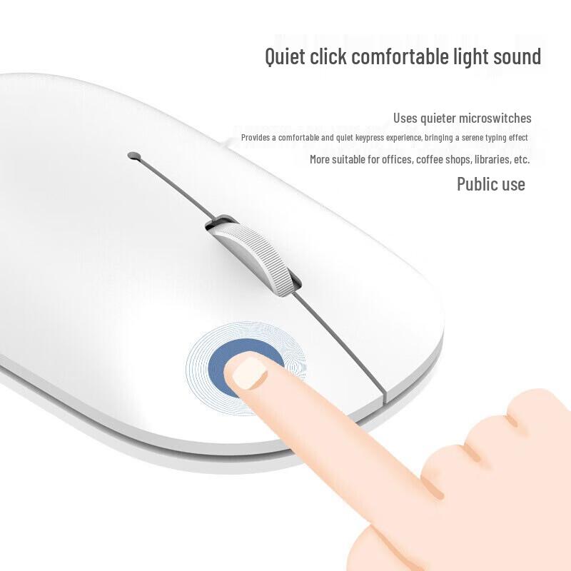 Lenovo Air Handle Silent Wireless Mouse