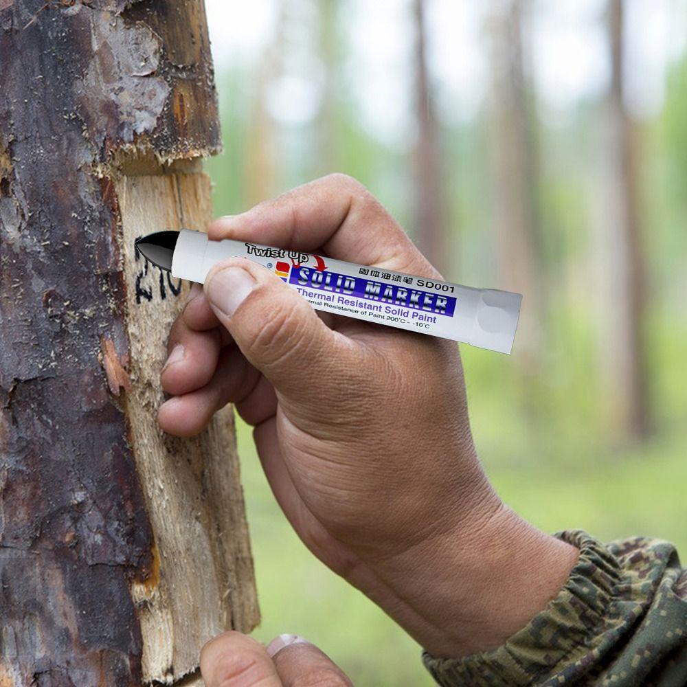 Fester Festkörper-Farbmarker Tinte auf Ölbasis Kunst Malstift Holz Kunststoff Glas Stein Malen