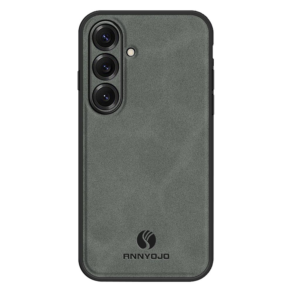 ANNYOJO For Samsung Galaxy S26+ Case PU Leather + PC + TPU Anti Drop Phone Back Cover