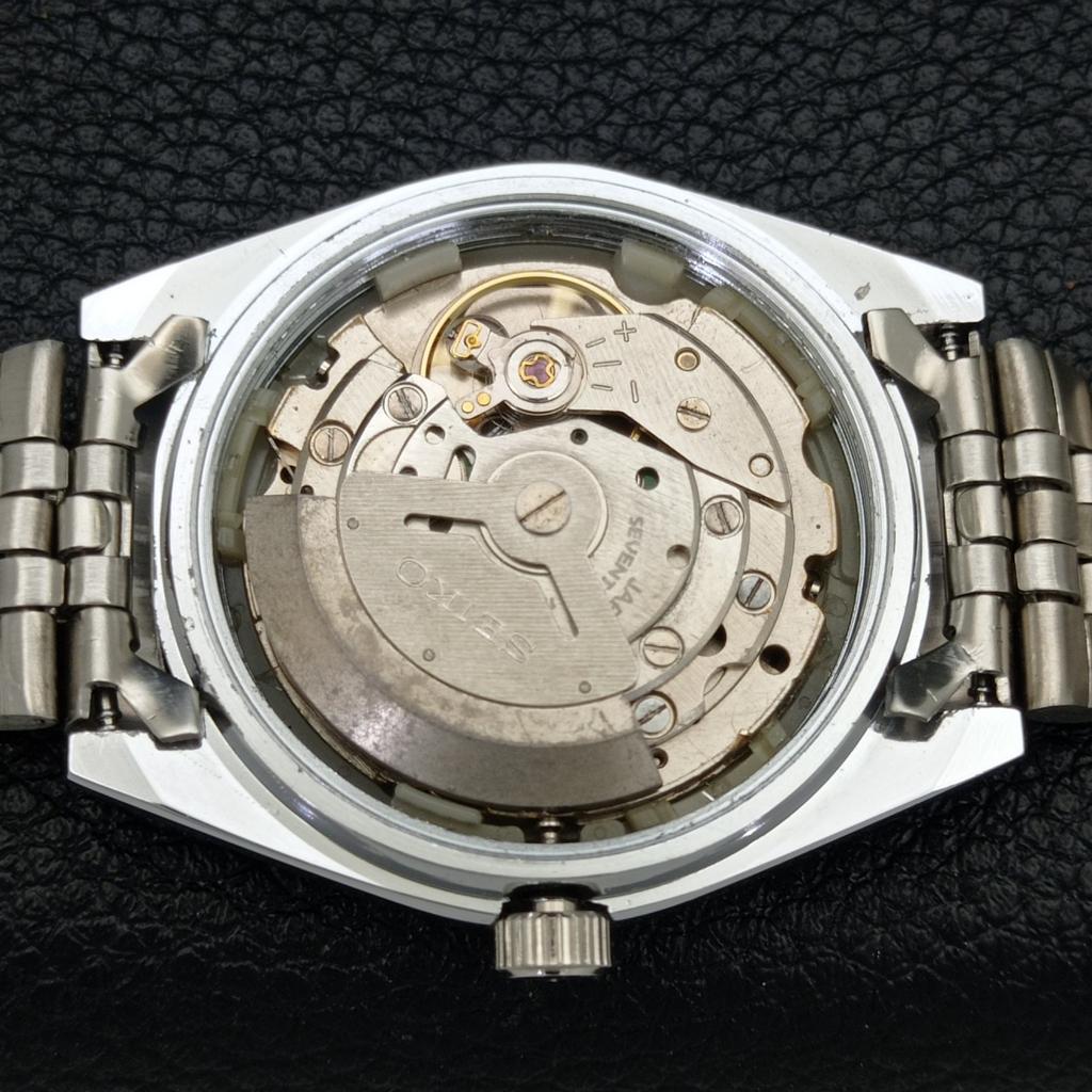 JAPAN SEIKO 5 AUTOMATIC MENS 6309A REFURBISHED BLACK COLOR DIAL WATCH a440327-9 Sk-a440327-1