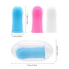 Silicone Finger Toothbrush for Dogs and Cats - Soft Gum Care Brush