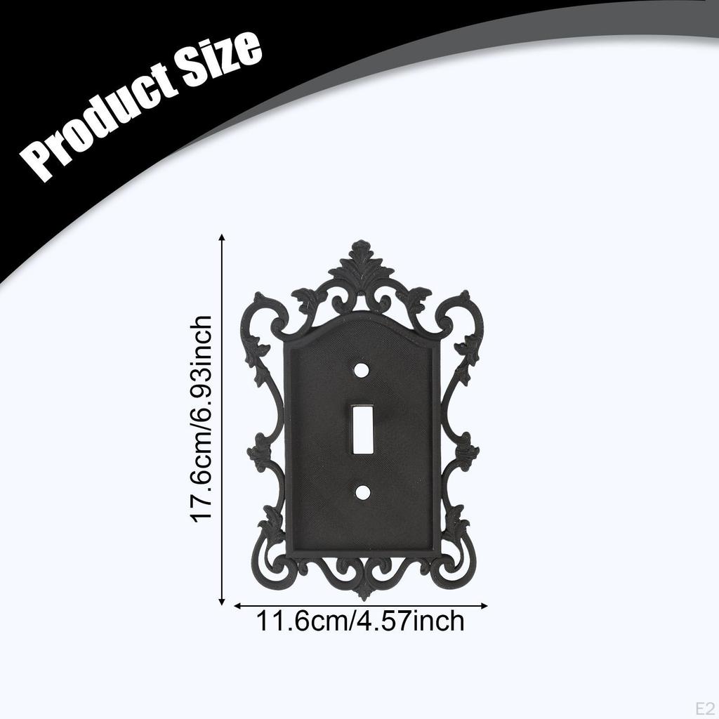 Cover, Retro Farmhouse Style Decoration, , Easy Installation, Decorative For, Plate of
