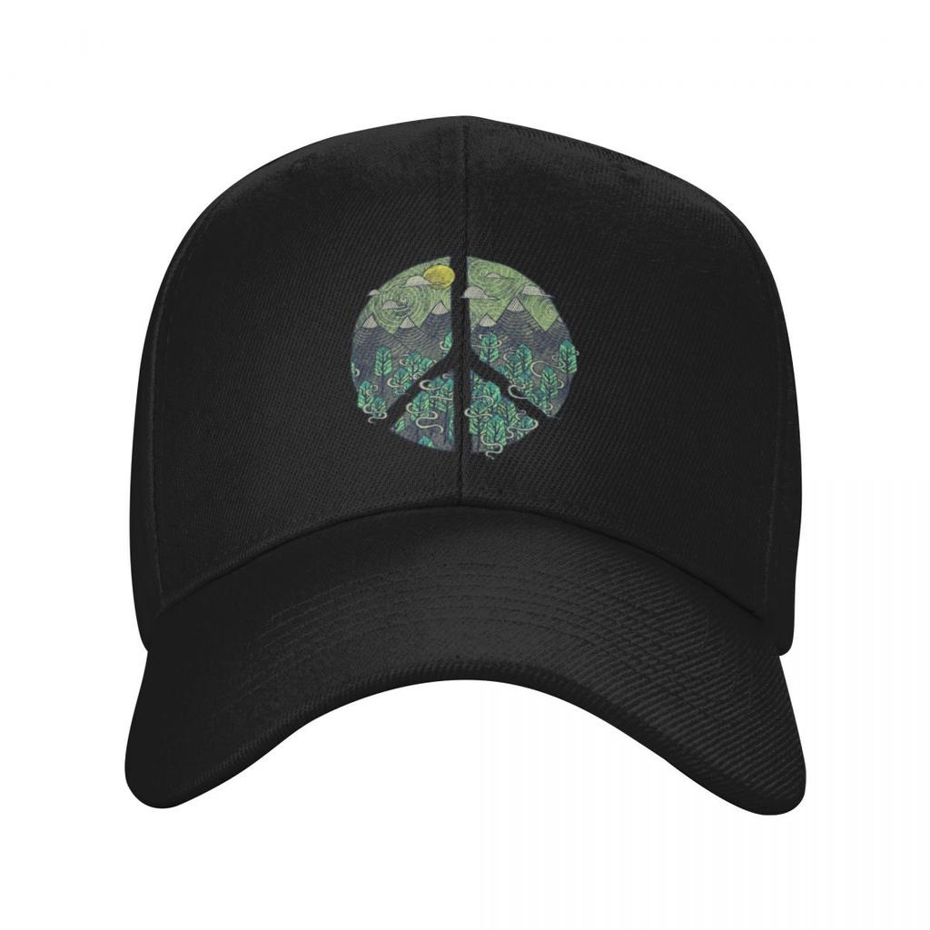 Peaceful Landscape Baseball Cap Fishing Hat Hip Hop Hard Hat For Man Women's