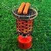 Heater Gas Warmer Portable Heating Stove Cover Outdoor Hiking Camping