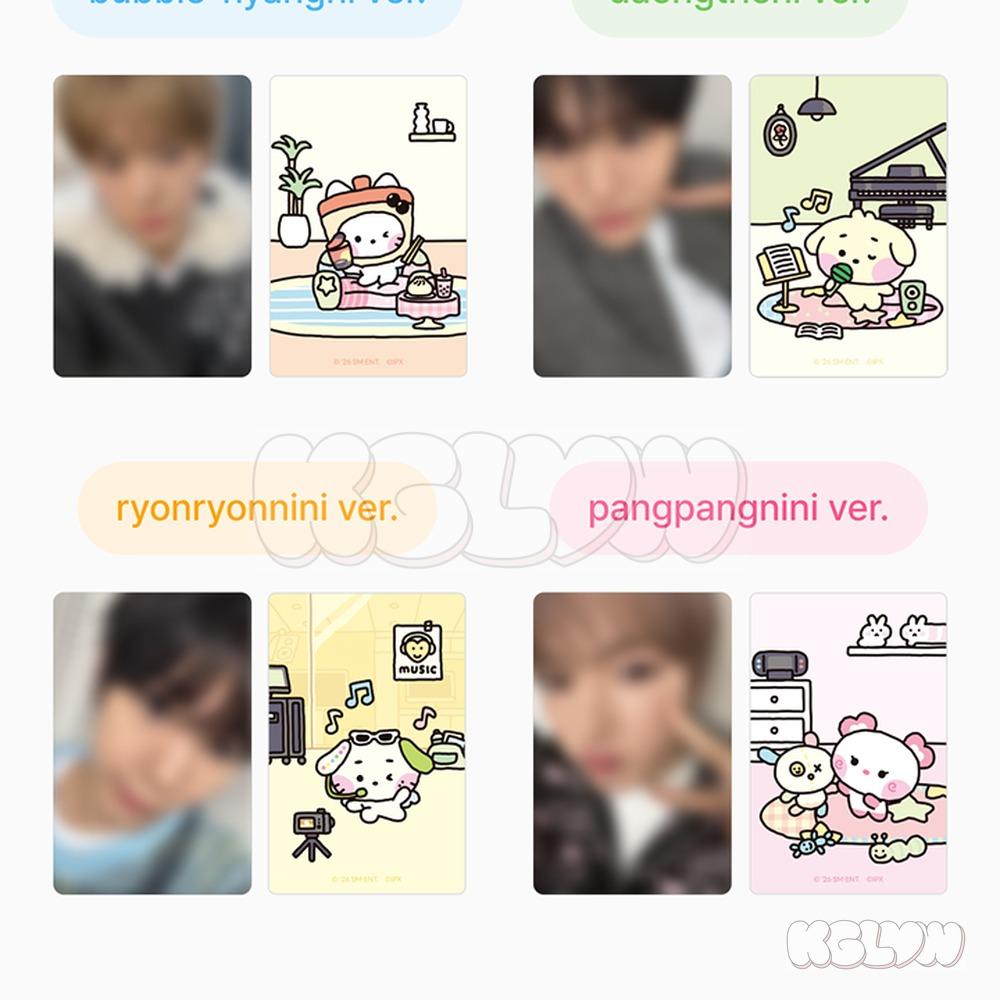 NCT WISH wishnini house ROOM PLUSH SET Version Select Official K-POP Goods