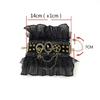 Steampunk Ruffled Lace Fake Sleeve Wrist Cuffs Halloween Arm Warmer Bracelet