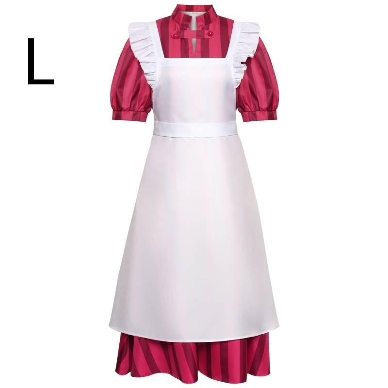 Halloween Cosplay Costume Lovely Egret And Young Tongzi Apron Dress Anime Character Play Stage Uniform