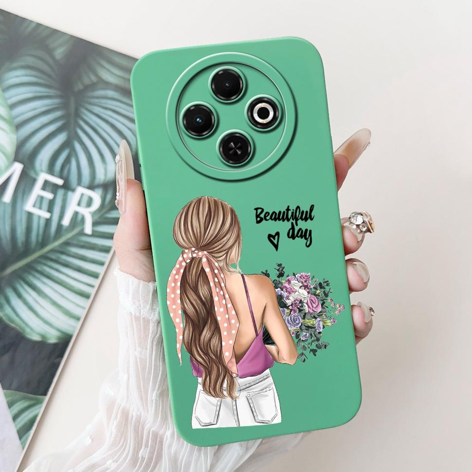 For Tecno Spark 30C Case Cartoon Painted Cover Soft Silicone Phone Case For Tecno Spark 30 30C Spark30C Spark30 Back Cover Coque