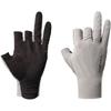Shimano 05 Sensitive GL-006Y Gray Gloves XL Three Finger Cut