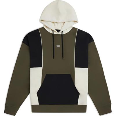 Color Block Drawstring Hoodie Men Hoodies Green VN0A5H7NKCZ