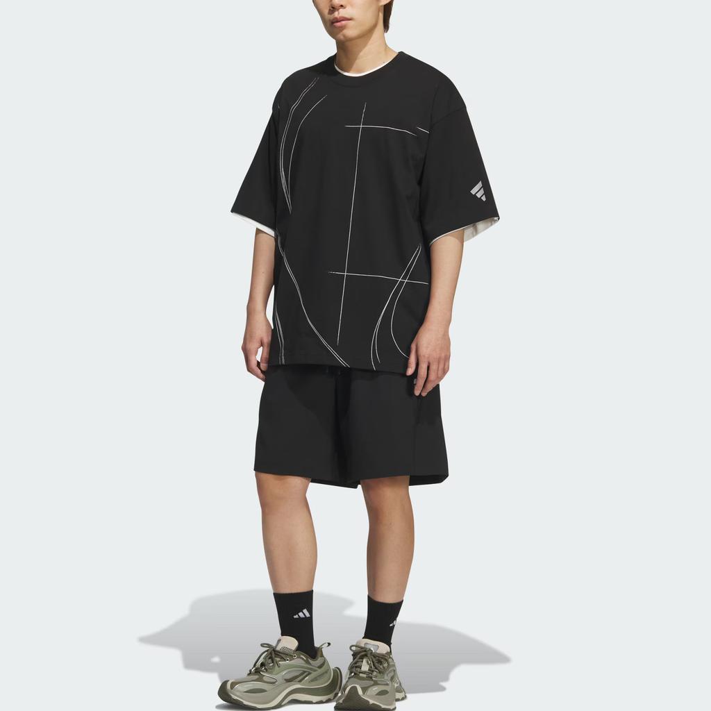 adidas Fos Ss25 Future Style Logo Sports Casual Short Sleeve T-Shirt Men T-Shirts KC0124