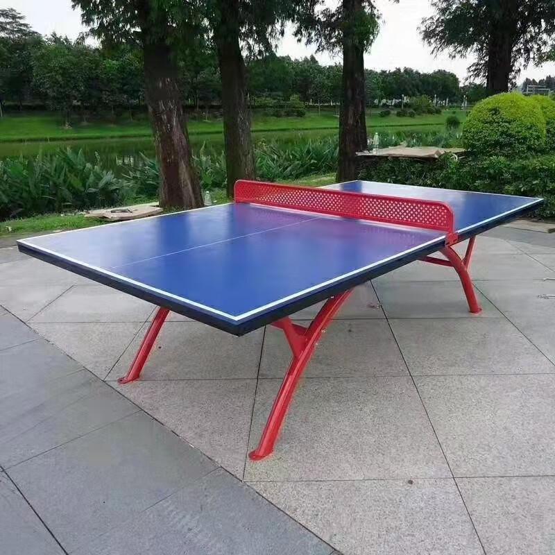 WEZHO Large Rainbow Indoor/Outdoor Table Tennis Table