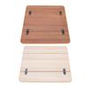RV Table Top Coated Finish Foldable Stylish Solid Wood Boat Marine Table Top for Yacht Ship