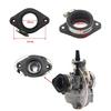 Motorcycle Carburetor Adapter Inlet Intake Pipe Rubber Mat For Honda Cg 125 Peugeot Speedfight Ax100 Cg125 Honda