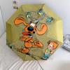 Bole and Bill  Pattern, Automatic Folding Umbrella, Portable and Foldable Design, 8 Ribs, a Christmas or Birthday Gift.