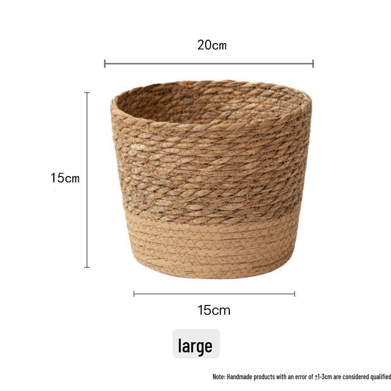 Rattan Woven Flower Pot Cover and Basket for Home Decoration