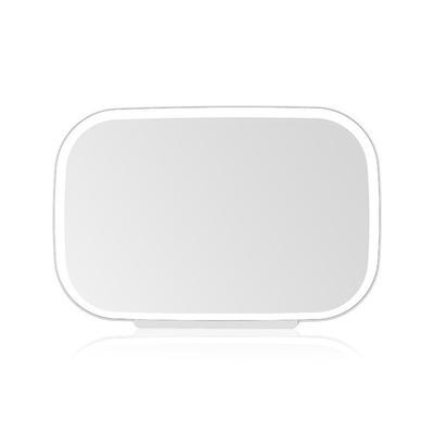 Auto LED Vanity Mirror Switch Car Accessories Sun Clear Universal Makeup Mirrors for Girls Sun-Shading Window  Pink