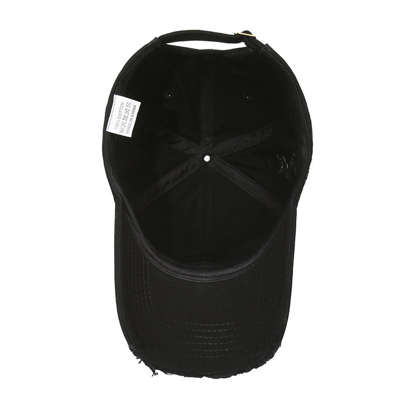 1pcs  Retro Baseball Cap, Vintage Denim Washed Duck Tongue Hat, Outdoor Casual Cotton Sports Cap